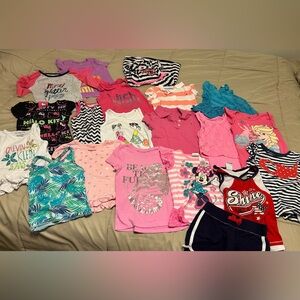 Beautiful 4T Colorful girls tops Bundle